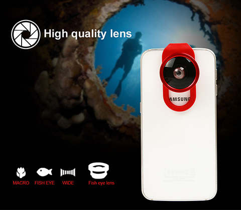 新热门爆款4合1智能手机特效镜头RK-LENS1激情上市!