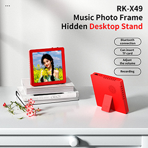 RK-X49 Music Photo Frame Hidden Desktop Stand Model
